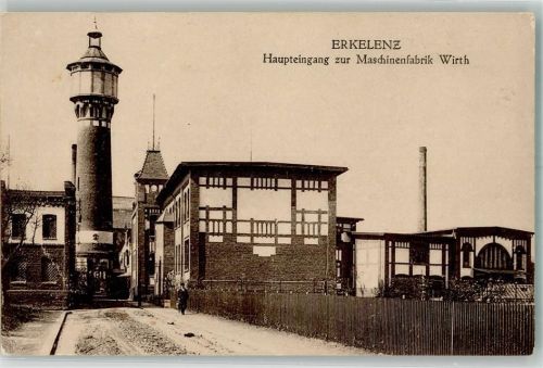 Erkelenz Maschinenfabrik Wirth Haupteingang