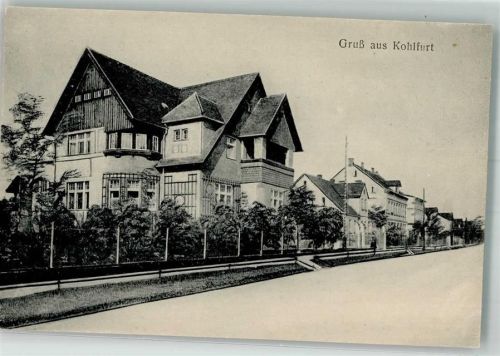 Kohlfurt 1919 Bahnpost Dresden-Kohlfurt-Breslau Zug 436