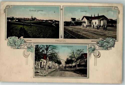 Pribyslav Bahnhof Marktstrasse