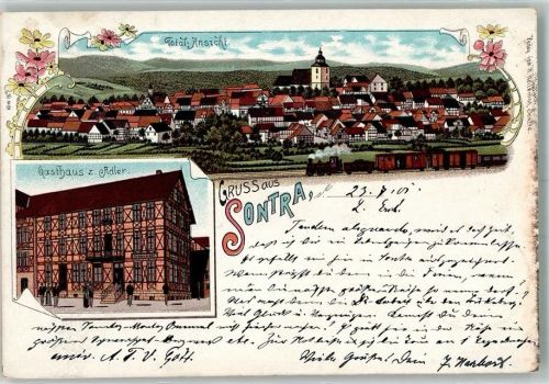Sontra 1901 Gasthaus zum Adler