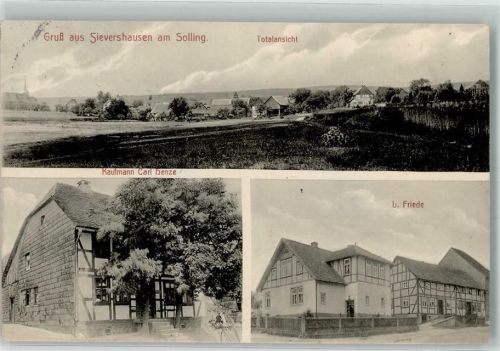 37547 W3350 Sievershausen - Haus Kaufmann Henze Bauernhof L. Friede