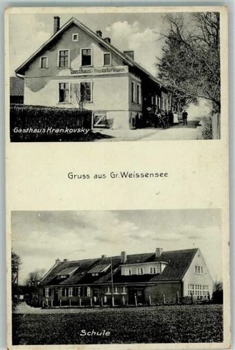 Tapiau Gasthaus Krankovsky Schule Groß Weißensee