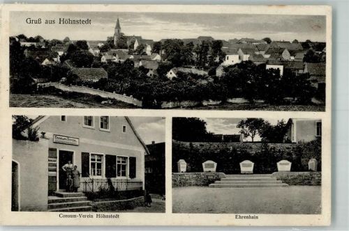 Höhnstedt Konsumverein Höhnstedt Ehrenhain