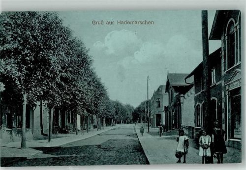 Hanerau-Hademarschen 1913 Dorfstraße
