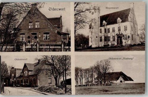 25870 W2251 Oldenswort 1912 - Oldenswort Haubarg Hoyerswort