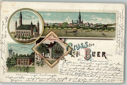 Buer 1901 Bürgerschule Friedenshöhe