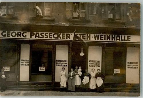 Wien Gasthaus Passecker´s Steh Weinhalle