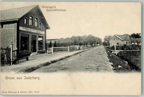Jaderberg 1910 Geschäftshaus Dinklage Dorfstraße