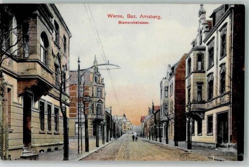 59368 W4712 Werne 1907 - Bismarckstraße