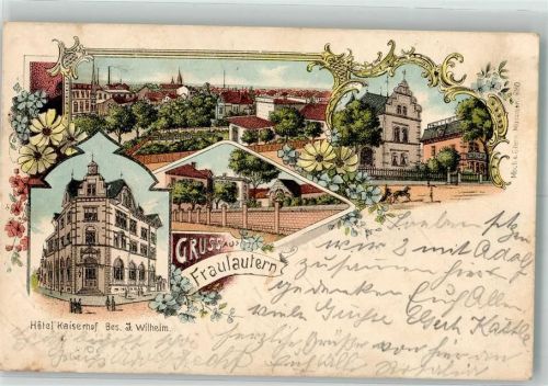 Fraulautern 1900 Hotel Kaiserhof