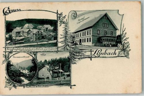 Limbach Neumann's Grund Porzellanfabrik Limbach Post Gasthaus