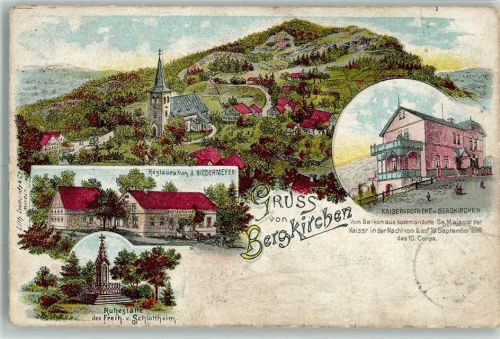 Bergkirchen Kaiserapotheke Gasthaus Niedermeyer Grabstätte Freiherr von Schlottheim