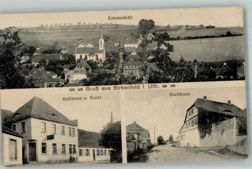 Birkenfeld 1921 Gasthaus Haidt Forsthaus