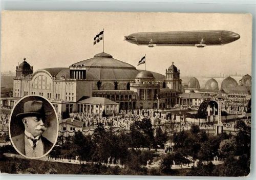 Frankfurt 1909 Graf Zeppelin Festhalle