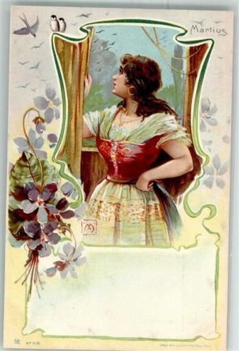 1899 Martius März Tracht