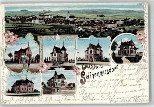 Seifhennersdorf 1906 Villa Paul Villa Freude Villa Schnelle Villa Schube Villa Rentsch