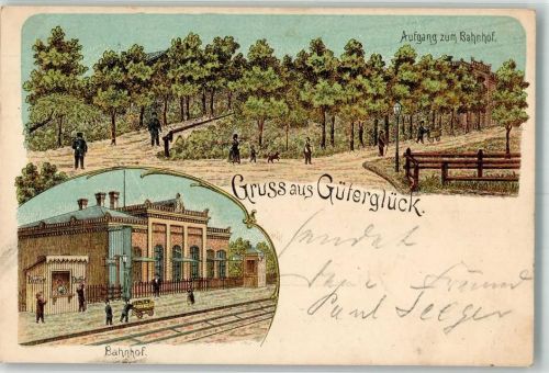 Güterglück 1900 Bahnhof