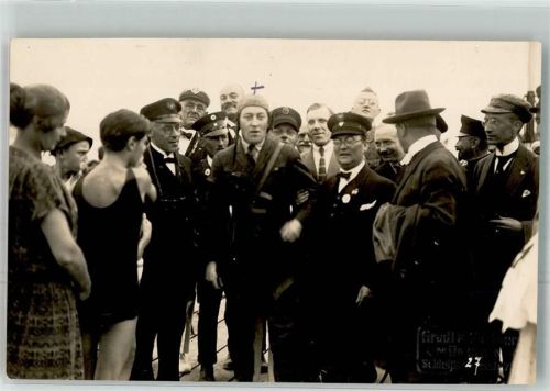 Starnberg 1924 Pressefest Fallschirmabsturz
