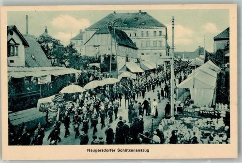 Neugersdorf Schützenfest Neugersdorfer Schützenauszug Verkaufsbuden