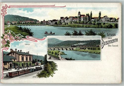 Beiseförth Fuldabrücke Bahnhof Fulda