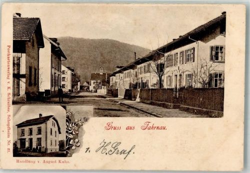 Fahrnau Dorfstraße Handlung Kuhn