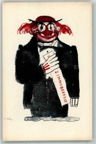 Hamburg Clown Zinnoberfest im Curiohaus Fasching Zu Gunsten des Künstlerhaus Baues