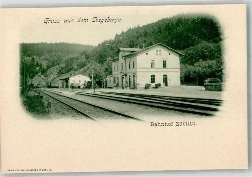 Zöblitz Bahnhof Zöblitz
