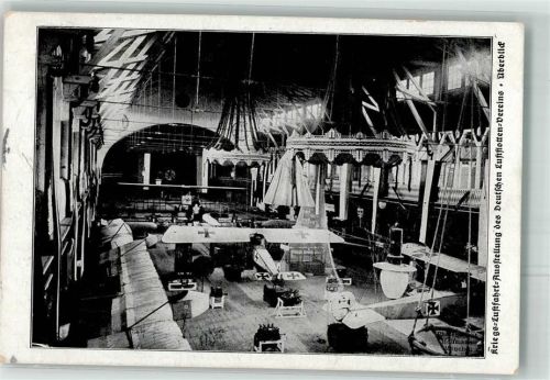 W8900 Augsburg , Bay Kriegs Luftfahrt Ausstellung des Luftflottenvereins Luftflottenverein 1917