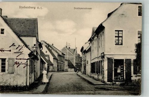 Rothenburg 1908 Priebuser Straße