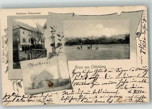 Klettenberg 1900 Gasthaus Heinemann Molkerei