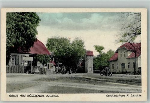 Költschen 1928 Geschäft Lieschke