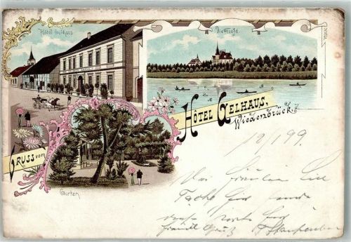 Wiedenbrück Hotel Gelhaus Garten Die Tiefe