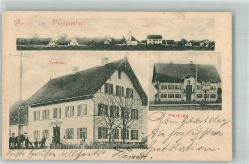 86495 W8901 Freienried , Kr Friedberg, Bay 1904 - Gasthaus Wohnhaus Marxbauer