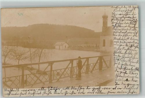 Dietfurt Hochwasserkatastrophe in Dietfurt Ort handschriftlich