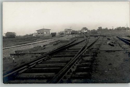 Bagdad Ort handschriftlich Eisenbahn Bau