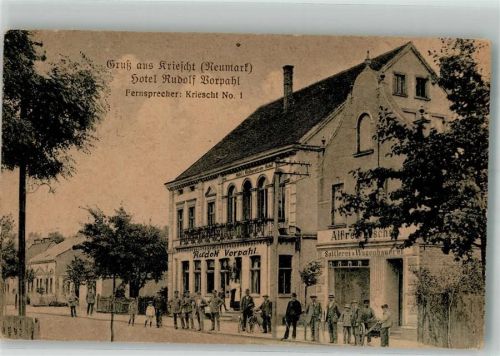 Kriescht 1921 Hotel Rudolf