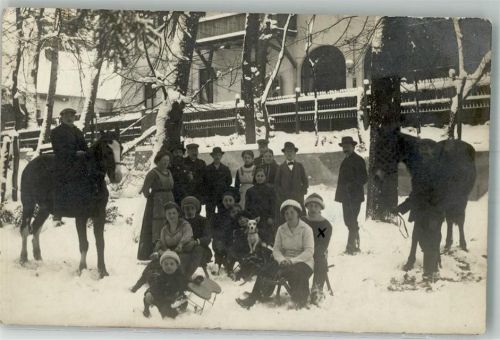 Sagan 1914 Winter Ort lt. Stempel