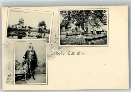 Sumatra Tracht Freidhof Schloss