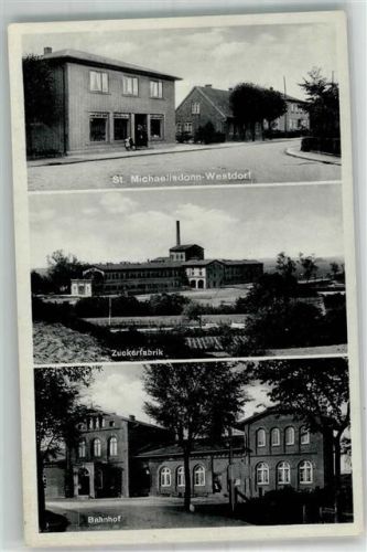 St. Michaelisdonn Bahnhof Zuckerfabrik Dorfstrasse