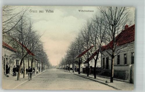 Velten Wilhelmstrasse Fahrrad Bahnpoststempel