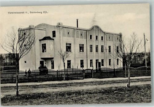 Seidenberg Zawidów 1915 Foto AK Feldpost WK I Vereinslazarett