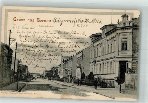 16321 O1280 Bernau b Berlin 1902 - Kaiserstrasse Villen