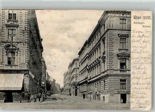 Wien 1906 Sternwartstrasse