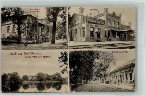 Groß Behnitz Schloss Forsthaus Sandkrug Sandkrug-Strasse Bahnhof
