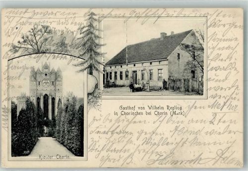 16230 O1301 Chorin 1912 - Chorinchen Kloster Chorin Gasthaus Regling