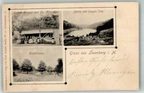 Leuenberg Am langen See Dorfstrasse Gasthaus Kloninger