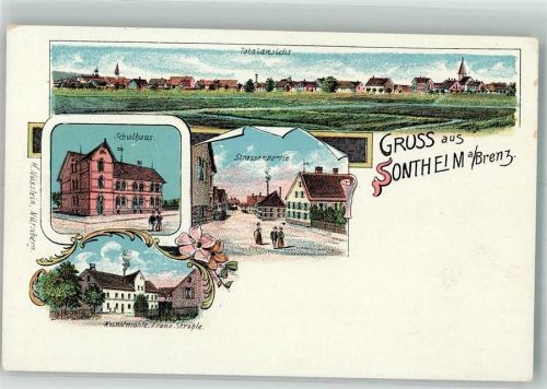 Sontheim Schule Dorfstrasse Künstmühle Strähle