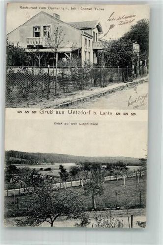 16348 O1281 Lanke 901 - Ützdorf Am Liepnitzsee Gasthaus zum Buchenhain