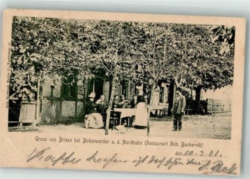 Briese 1901 Gasthaus Bachernik