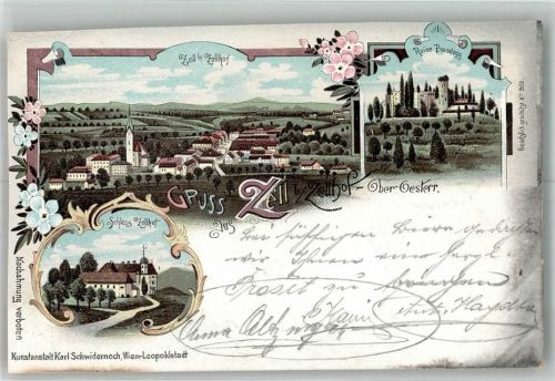 Bad Zell 1898 Schloss Zellhof